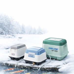 Orapūtės tvenkiniams žiemai – aeracija po ledu