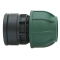 Kompresinis PP adapteris PE vamzdžiui IRRITEC veržiklis / vidinis sriegis 25mm x ¾”