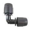 PP alkūnė 90° LDPE vamzdžiui veržiklis / veržiklis 16mm x 16mm