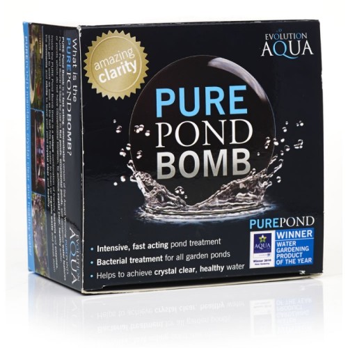 Preparatas tvenkinio vandens skaidrinimui Evolution Aqua „PURE Pond Bomb“