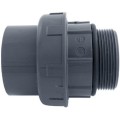 PVC-U išardoma jungtis išorinis sriegis / lygi PENTAIR 2” x 50 x 63mm