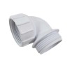 Membraninio nuotekų vožtuvo alkūnė 90° 32mm, HEPVO