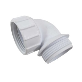 Membraninio nuotekų vožtuvo alkūnė 90° 40mm, HEPVO