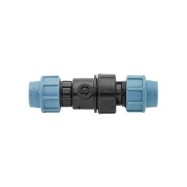 Kompresinis PP atbulinis vožtuvas 40mm x 40mm, UNIDELTA