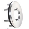 Nerūdijančio plieno priešinis flanšas su 6 nerūdijančio plieno žiedais ir veržlėmis VGE PRO Inox Immersion UV-C