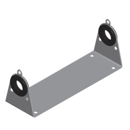 Nerūdijančio plieno laikiklis, skirtas montuoti apačioje, 30mm skersmens (130/200/325W) skirtas VGE PRO Inox Immersion UV-C.